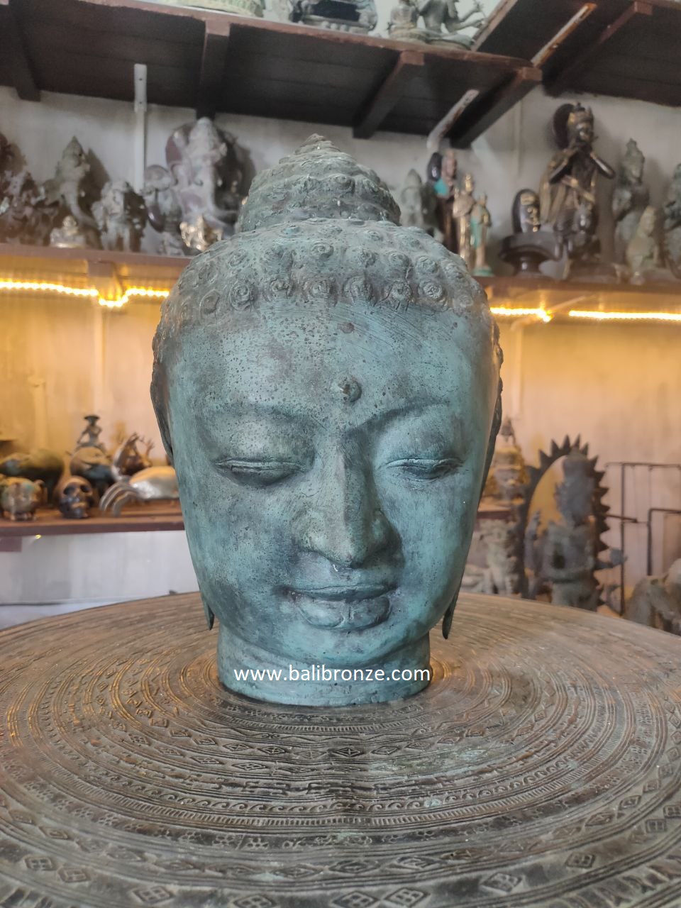 1040 Budha Head 34 cm BI