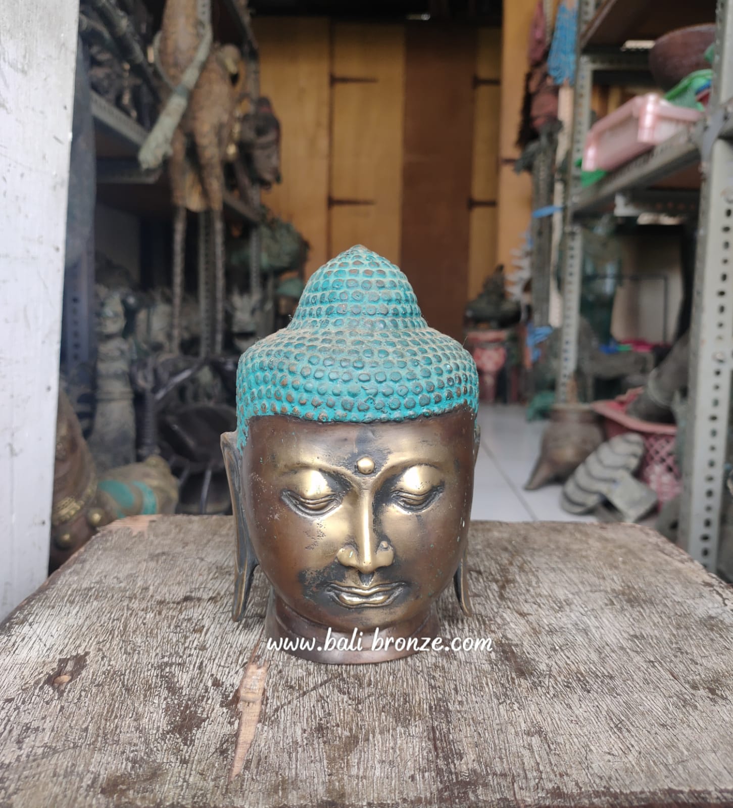 1140 Budha Head 15 cm DNS