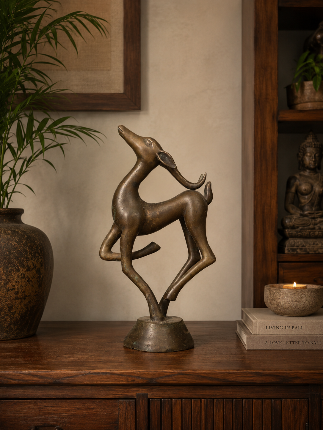 1248 walking Deer  13 cm