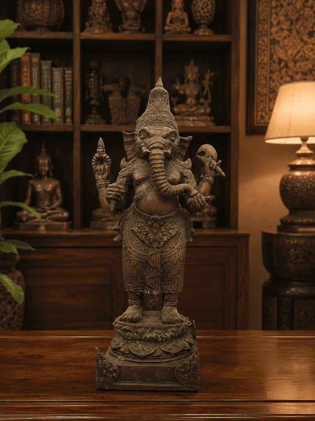1171 Standing Ganesha  44 cm NYH