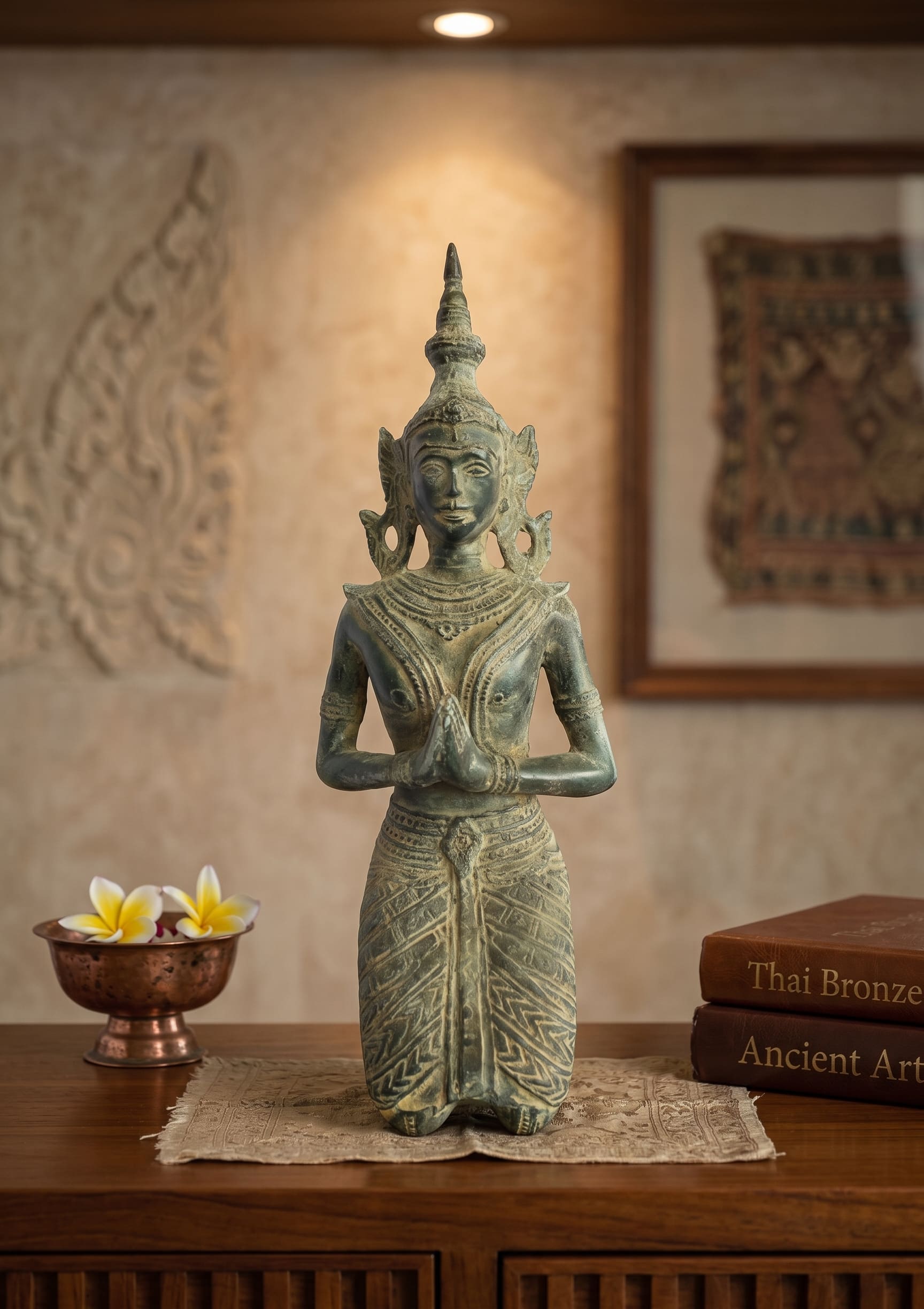 1084 Thai Budha 32 cm AMW