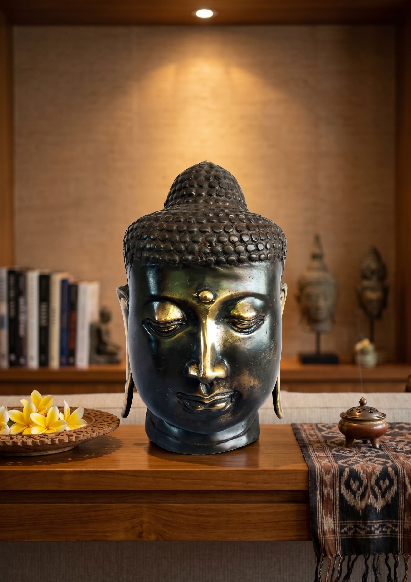 1141 Budha Head 15 cm DNS