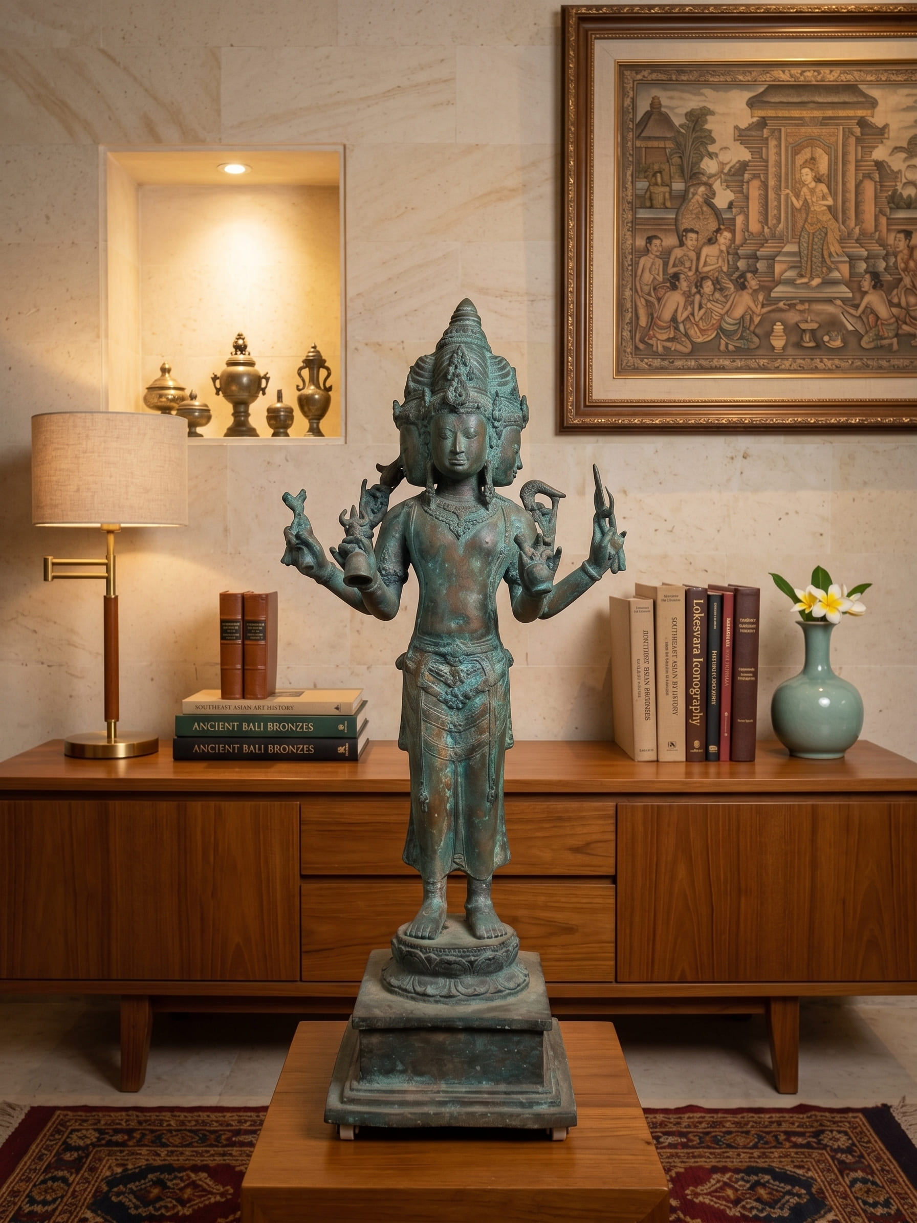 1069 Standing Brahma 50 cm NSK