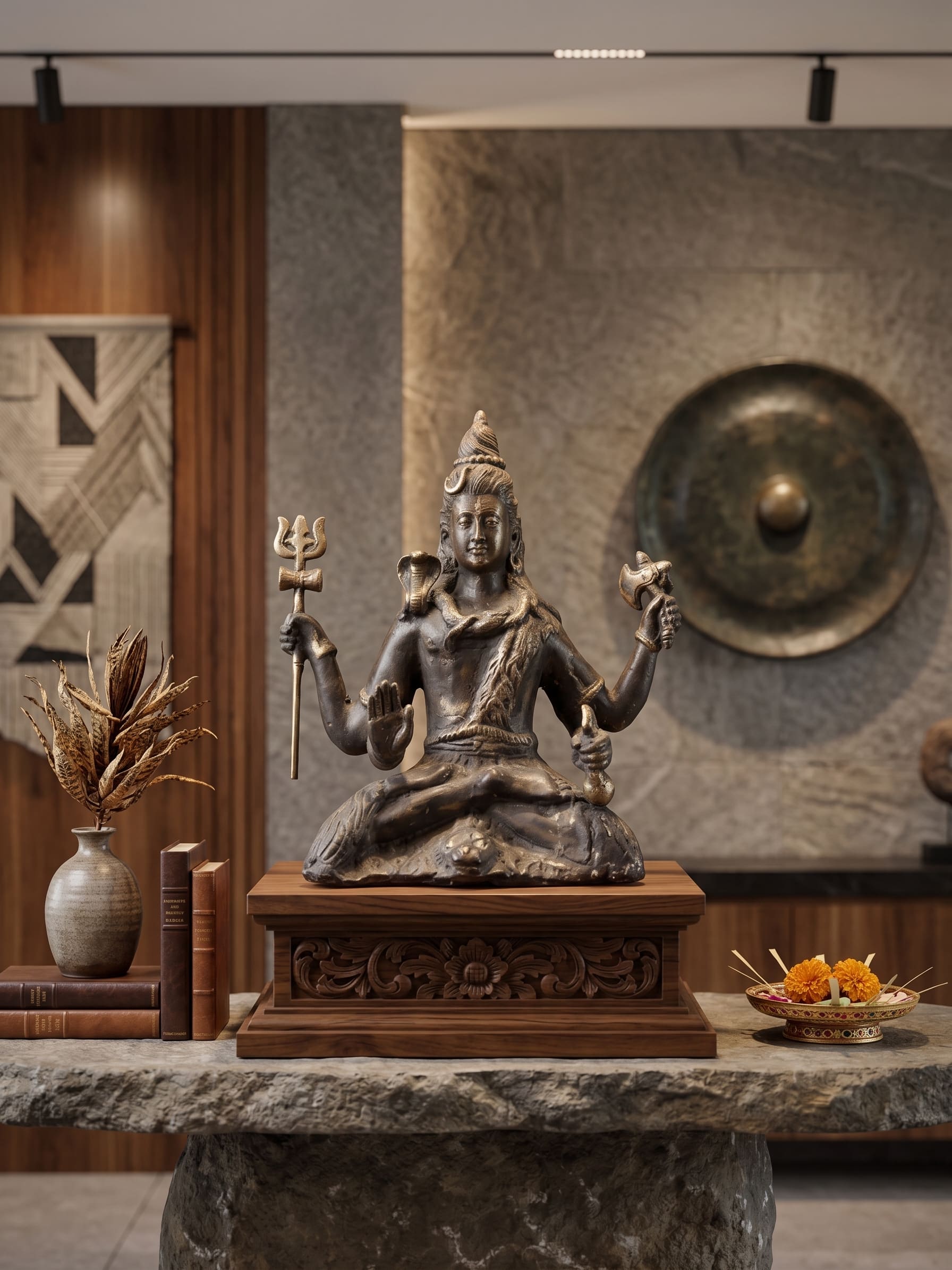 1068 Indian Shiva 25 cm TGDY
