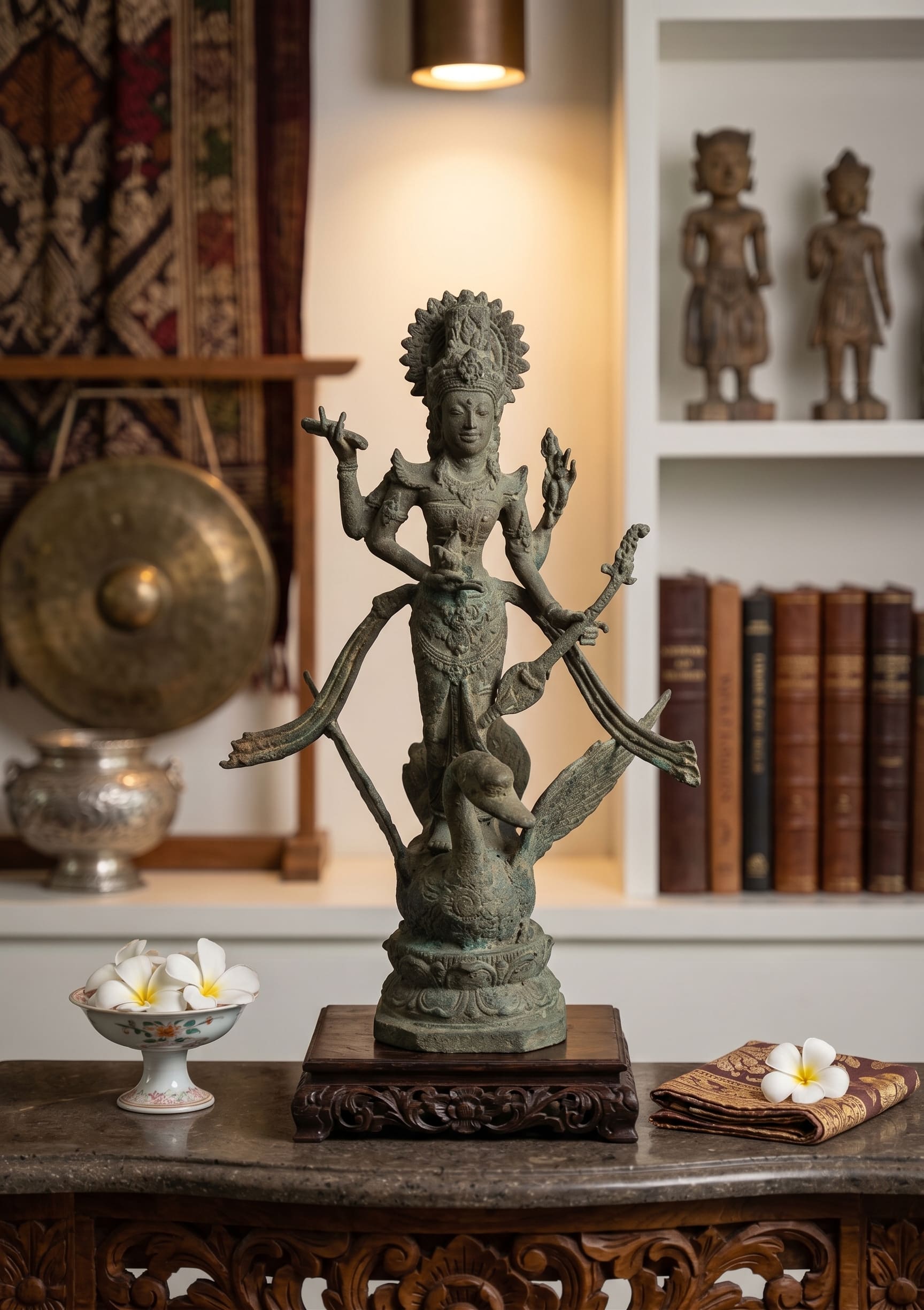 1098 Saraswati Goddess 33 cm TGS