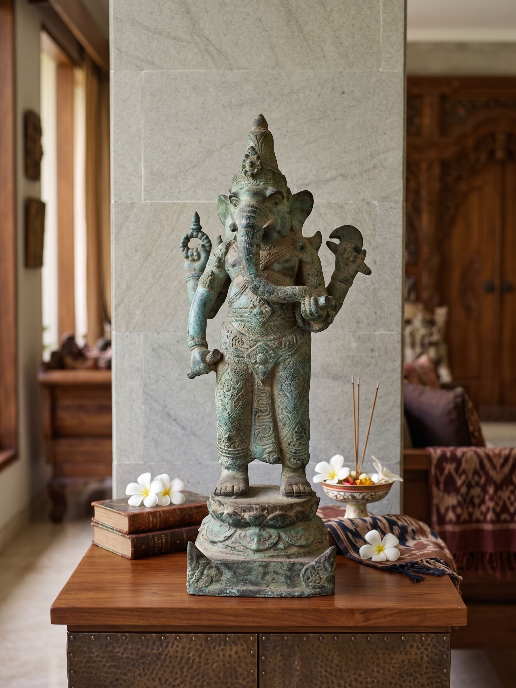 1017 Standing Ganesha 45 cm KDS