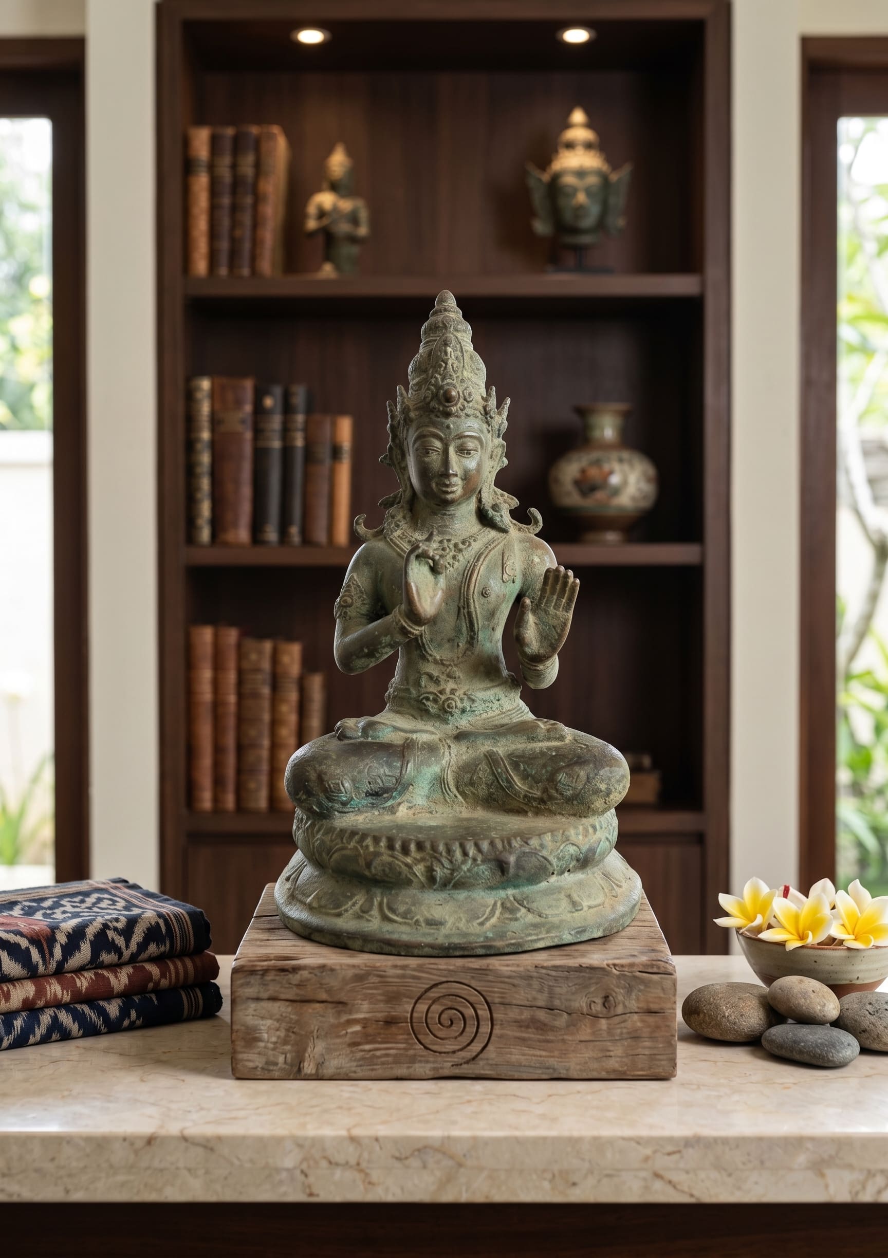 1095 Sitting Rama 30 cm HNS